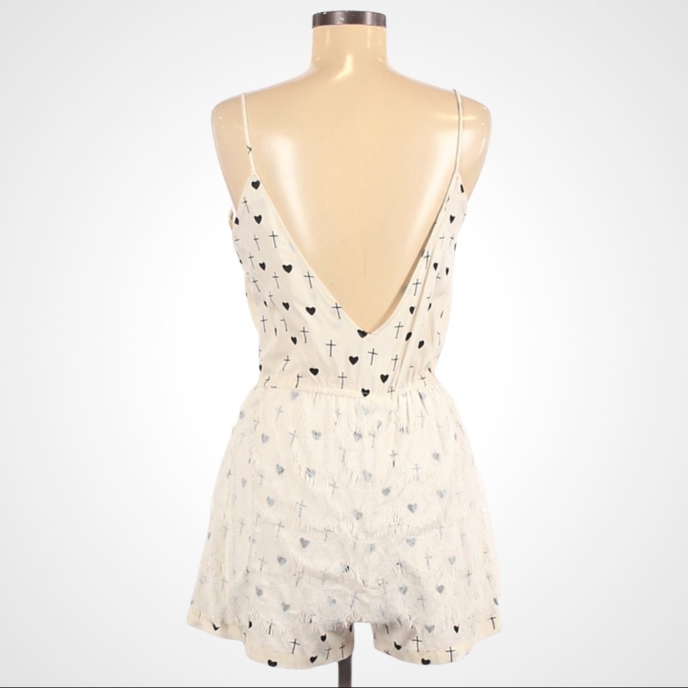 LF V- Neck Romper - Picture 2 of 3